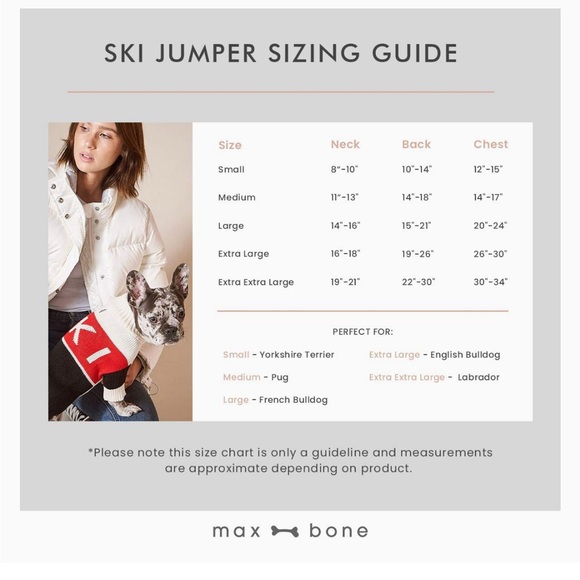 NWT Maxbone Dog Sweater “Ski”; black, white & red; size Large. - Picture 5 of 8